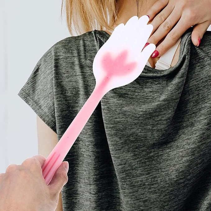 OULIGET Body Massage Stick Body Meridians Pat Massager,Manual Massage Hammer for Sore Muscles Back Shoulders Neck Legs,2 Pieces