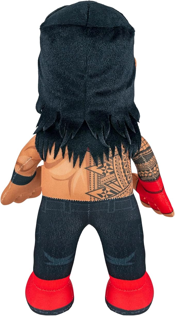 Bleacher Creatures WWE Roman Reigns 10" Plush Figure - A Wrestling Superstar for Play or Display