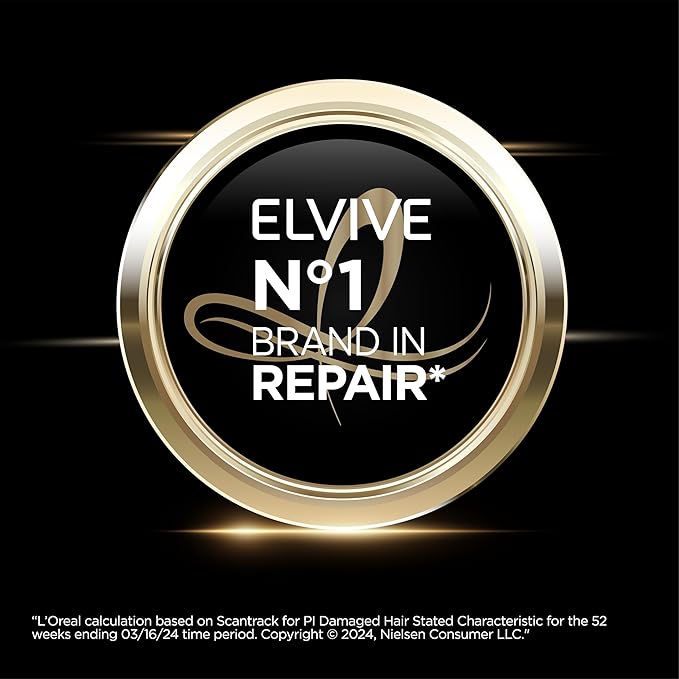 L'Oreal Paris Elvive Total Repair 5 Protein Recharge Leave In Conditioner Treatment and Heat Protectant, 5.1 Ounce