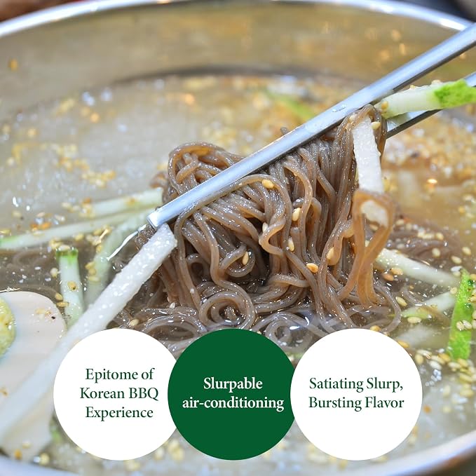 Wang Korean Cold Noodle Hamheung Mul Naengmyeon, Sweet and Tangy, 4 Servings