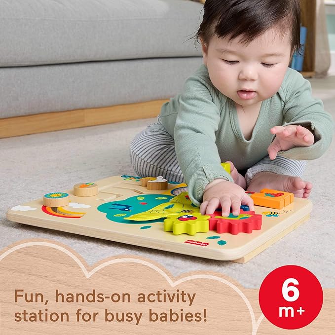 Wooden Activity Station by Fisher-Price