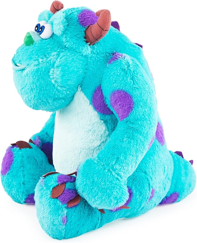 Disney Pixar Monsters Inc James Sullivan Sully Pillow Buddy - Super Soft Polyester Microfiber, 14 inches (Official Disney Pixar Product)