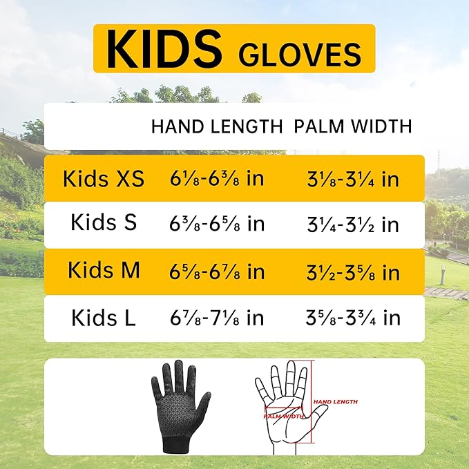 HANDLANDY Ultimate Frisbee Gloves – Flying Disc Gloves for Adults and Youth with Consistent Grip, Lightweight Breathable Fit, Perfect for Throws, Catches, and Disc Sports