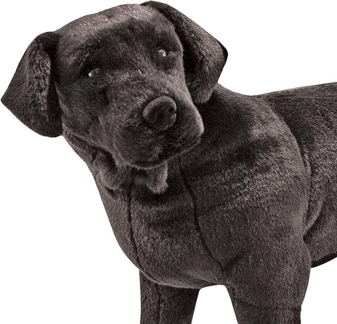 Melissa & Doug Giant Black Lab - Lifelike Stuffed Animal Dog (over 2 feet tall)