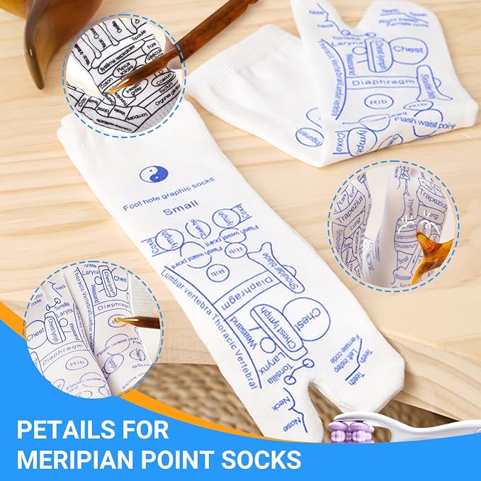 Reflexology Socks，Acupressure Socks，Massage Socks，Finger Massager，Gloves ，Help to Relieve Fatigue and Relax the Body and Mind