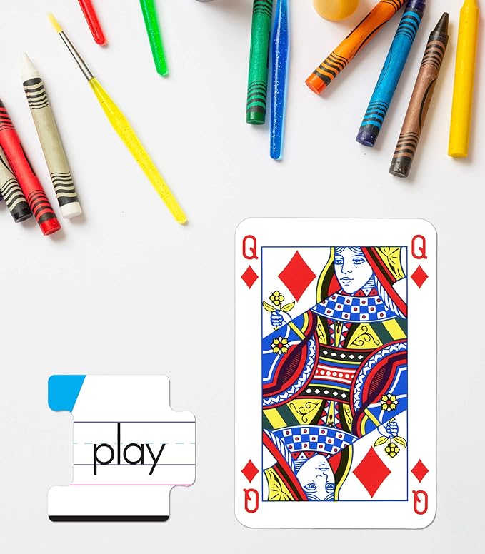 Key Education Sentence Building Game, Phonics Puzzles for Kids Ages 6-8, Learn to Read Parts of Speech, Sight Words, and More, Speech Therapy Materials for Kindergarten, 1st Grade, and Up