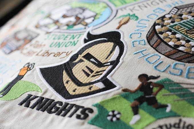 Catstudio University of Central Florida Collegiate Embroidered Decorative Throw Pillow