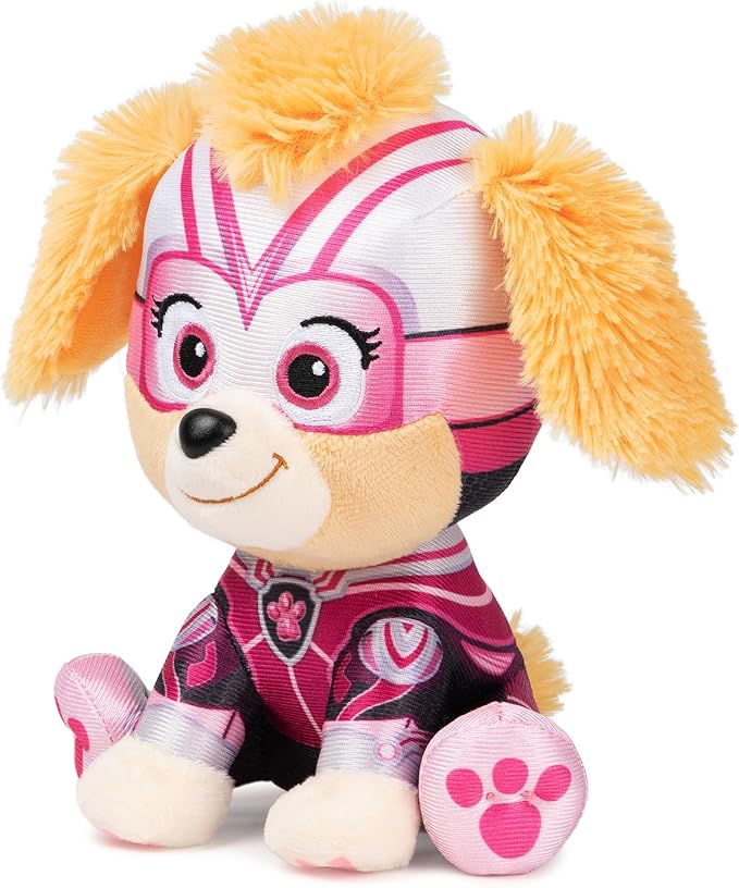 GUND PAW Patrol: The Mighty Movie Skye Stuffed Animal, Officially Licensed Plush Toy for Ages 1 and Up, 6”