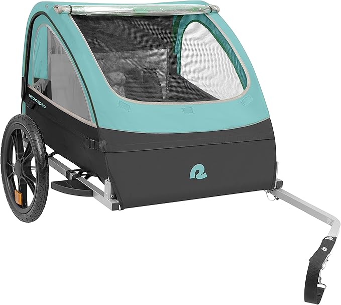Retrospec Rover Kids Bicycle Trailer Single and Double Passenger Children’s Foldable