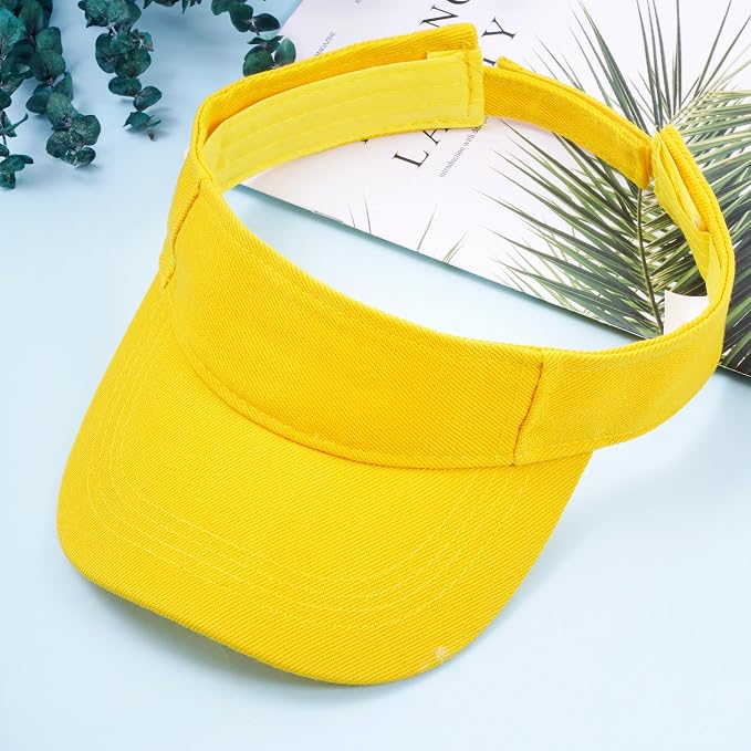 Marrywindix 1 Piece of Sport Wear Athletic Visor Sun Sports Visor Hat Visor Adjustable Cap for Women and Men