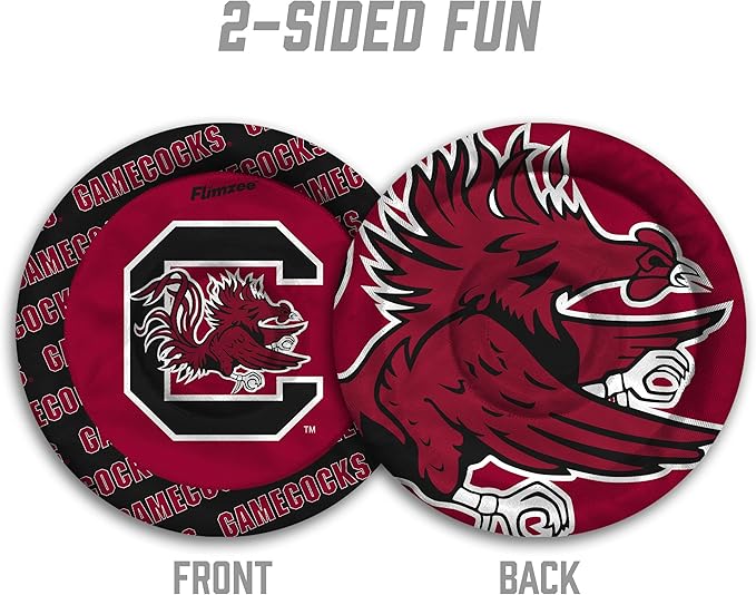 YouTheFan NCAA South Carolina Gamecocks Flimzee Bean-Bag Flying Disc