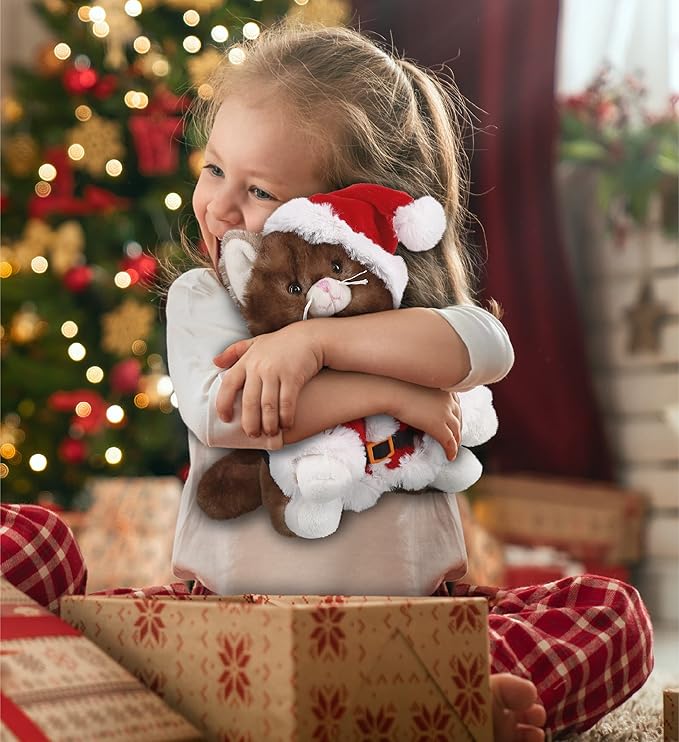 DolliBu Large Stuffed Animal Dress Up Set for Teddy Bear Toys - Costume Pack Has Unicorn, Santa Claus, Graduation Gown, Doctor Scrub Uniform, and Police Officer Clothes for Stuffed Animals - 5 Outfits