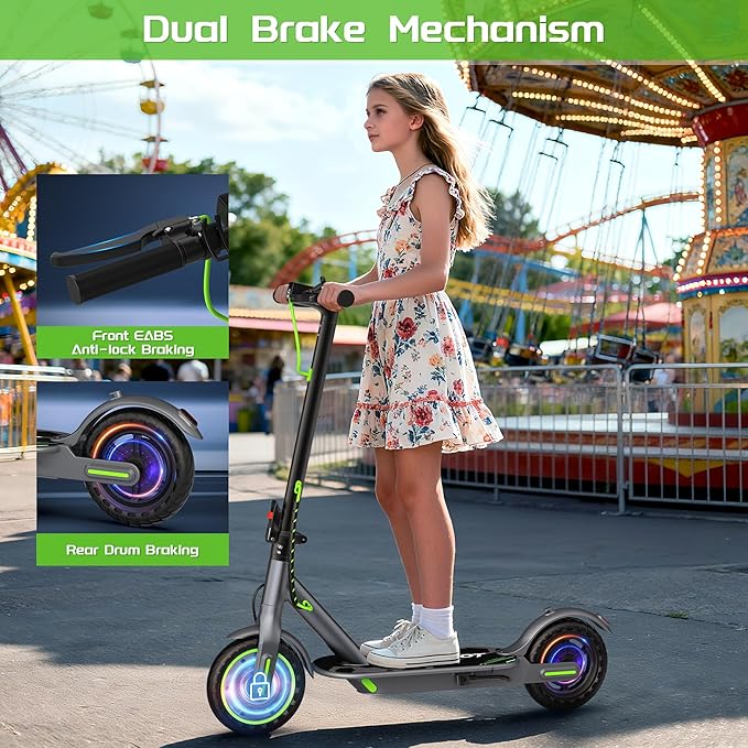 MAXSHOT Electric Scooter for Adults, 8.5/10/14" Tires, 19/22Mph, 350W/500W Motor, 21-28 Miles Range, Folding E-Scooter with Dual Suspension,APP(V1/SPRO/MAX/PRO/X1/X1PRO/PR)