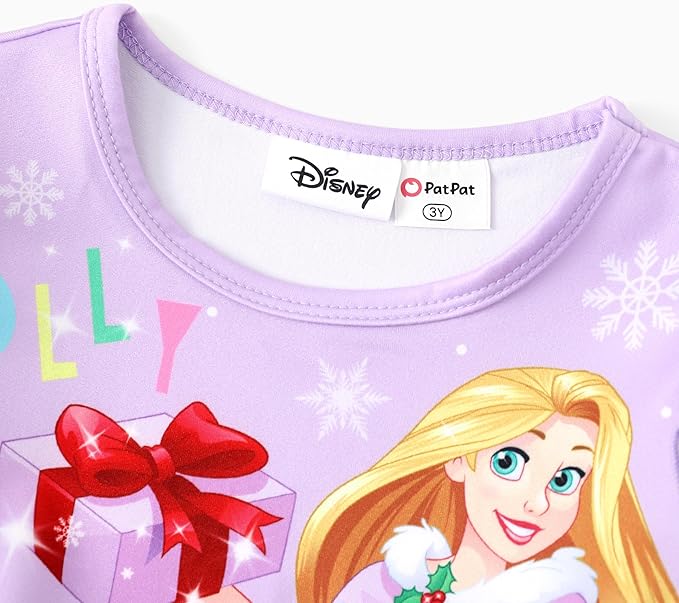 Disney Princess Frozen Minnie Mouse Dress Girls Sparkle Ruffle Tulle Tutu Birthday Party Fall Outfits Clothes Baby to Toddler