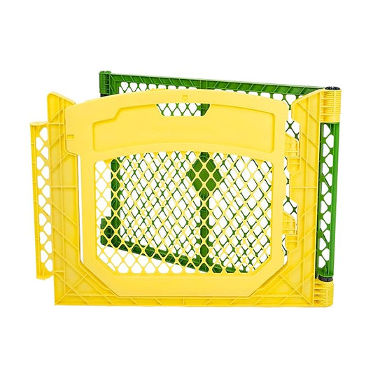 Toddleroo by North States - Superyard Colorplay 2-Panel Door Extension: 65.5 Inch Play Yard Extension with Door - Works with Superyard Playpens - Colorplay