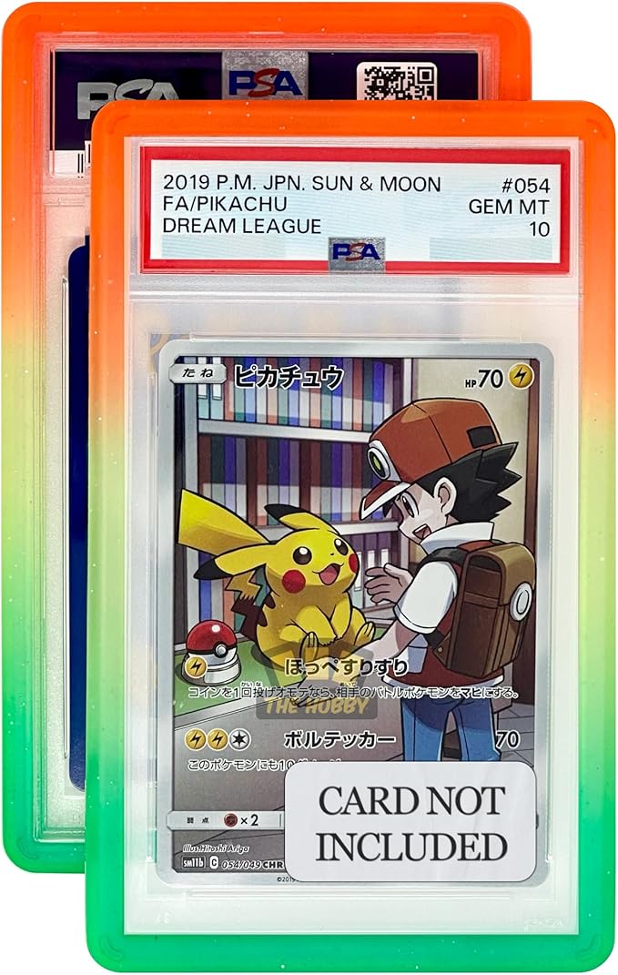 Bumper Guard for PSA Graded Cards ONLY | Limited Edition Gradient Slab Edge Protector | 1 Pack Rainbow