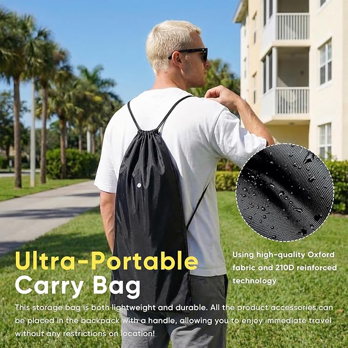 OLIXIS Ladder Ball, Golf Tossing Ball Set for Ladder Toss Game, Ladderball Outdoor Games for Lawn & Backyard for Adults & Kids, Complete with 6 Bolas, Scoreboards & Carry Bag