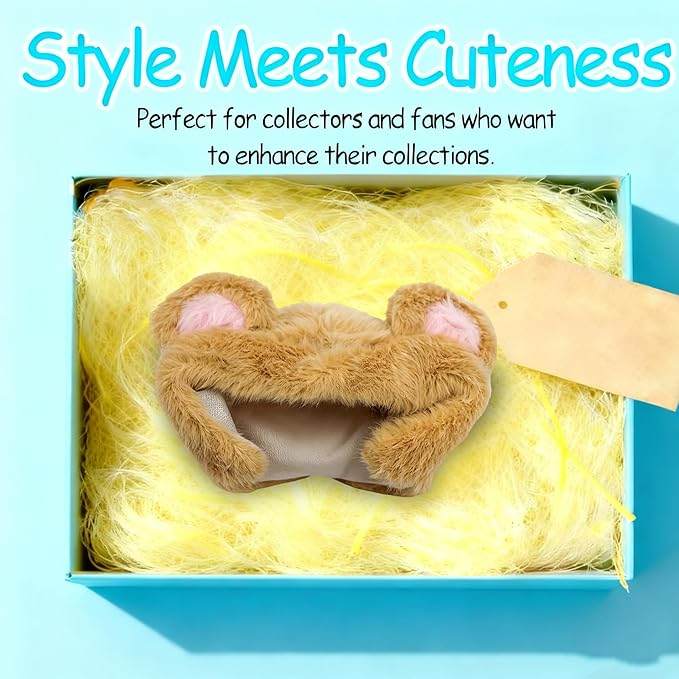 17cm Doll Clothes, Bear Outfits for Clothes Set, Premium Fashion Dolls Keychain Accessories, Faking Animal Style Outfit Jumpsuit (Bear)