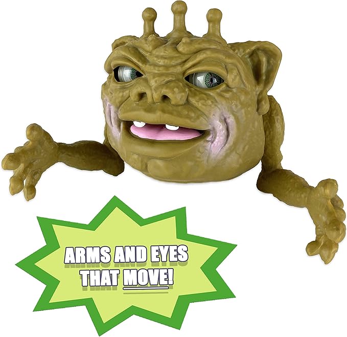 Boglins King Dwork 8” Collectible Figure with Super Stretchy Skin & Movable Eyes and Mouth, Popular Retro Toy from The 80's for Kids and Collectors