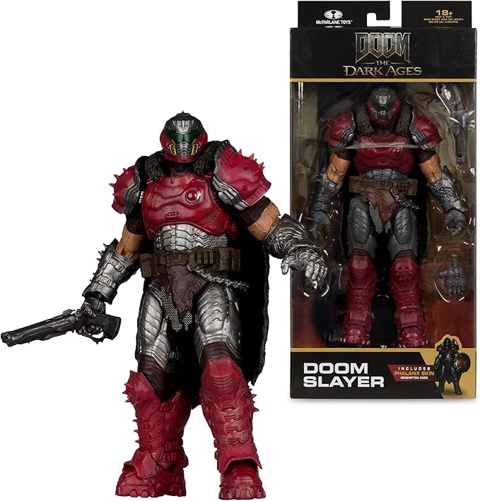 McFarlane Toys- Doom: The Dark Ages Doom Slayer (Phalanx Skin) 7in Action Figure