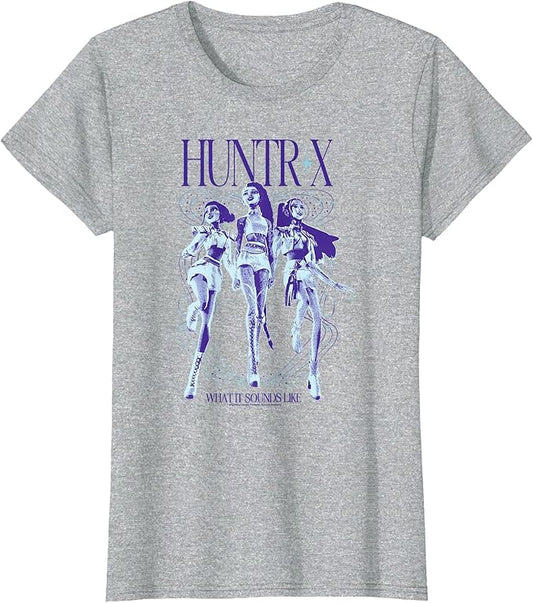 Kpop Demon Hunters Halloween Huntrix What It Sounds Like T-Shirt