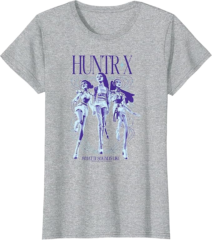 Kpop Demon Hunters Halloween Huntrix What It Sounds Like T-Shirt