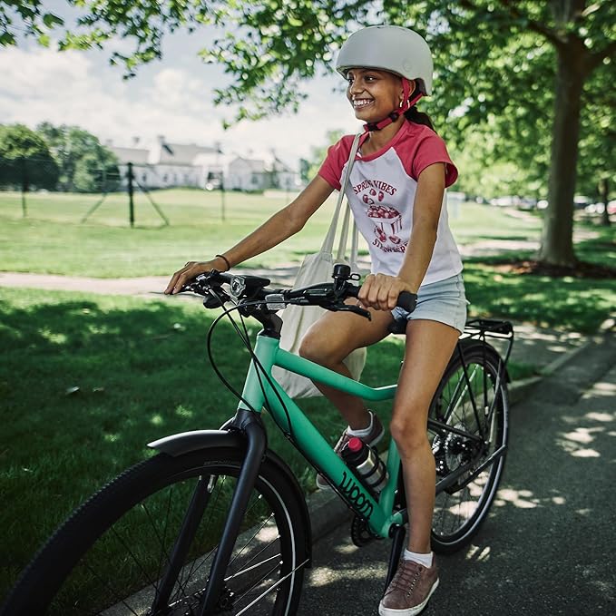 woom Explore Bicycle for Kids 6-14 Years Old, Road & Mountain Ready Bikes for Advanced Riders with Powerful Disc Brakes for Boys & Girls (20”, 24” & 26” Wheels)