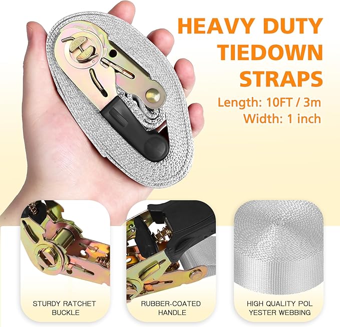 TOPNEW 20 Ninja Tree Climbing Holds for Kids Climber, Adult Climbing Rocks with 6 Ratchet Straps for Outdoor Ninja Warrior Obstacle Course Training, Soft Color