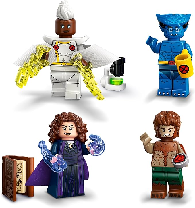 Lego 71039 Marvel Series 2 Mini Figures, 1 of 12 Iconic Disney+ Characters to Collect in Each Bag, Includes Wolverine, Hawkeye, She-Hulk, Echo and More (1 Piece, Style Sent Randomly)