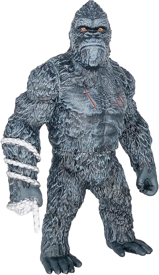 TwCare Giant King Kong vs Godzilla Action Figure 11.3" Fight Mode Gorilla Ape Solid Wild Movie Series, Travel Bag