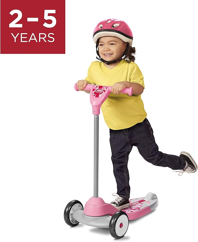 Radio Flyer, My First Scooter for Ages 2-5, Toddler Scooters with Three Wheels and Wide Deck for Stability (Amazon Exclusive)