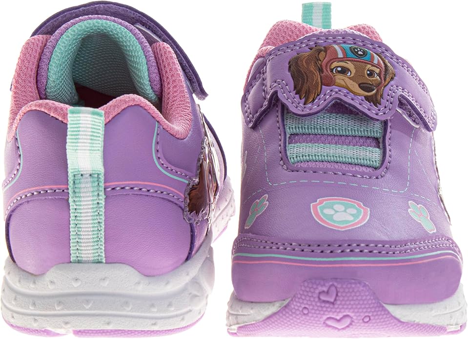 Nickelodeon Girl's Paw Patrol Light Up Laceless Shoes (Toddler/Little Girl)