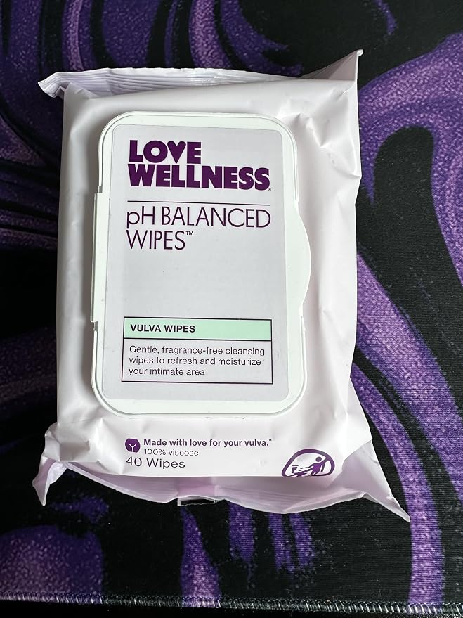 Love Wellness pH Balanced Cleanser & pH Balanced Wipes | Her Essentials Duo | On-The-Go Body Care Set for Her | Gentle External Cleansing Duo