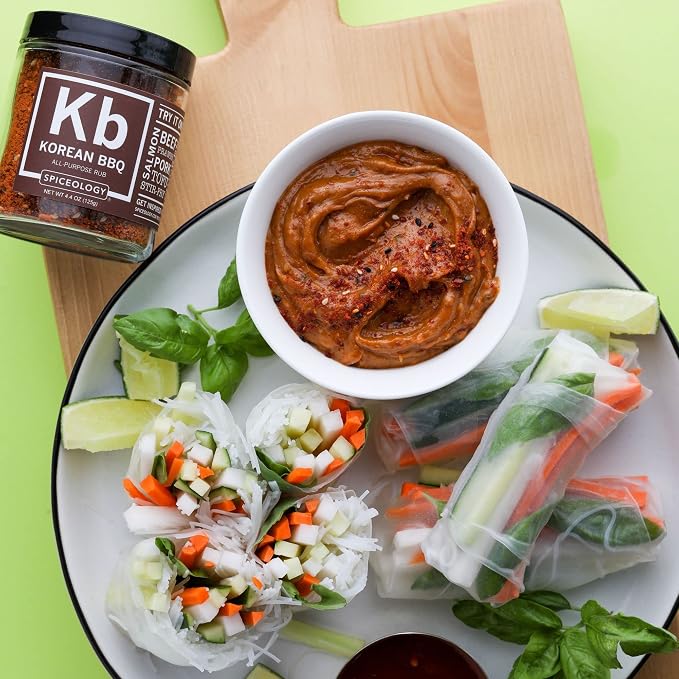 Spiceology Korean BBQ Seasoning, 4.4 oz | Sweet & Savory Asian Rub For BBQ, Bulgogi, Ramen, Stir Fry, For Steak, Pork & Chicken