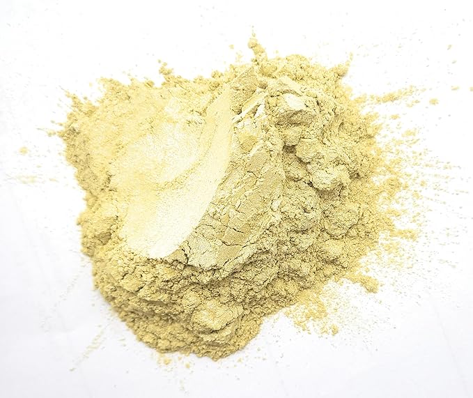 Pearl Mica Powder Pigment Dye - 500 Grams (1.1 lbs) - Best Bulk Price for Fine Arts, Crafting, Painting, Soap Candle Slime Jewelry Making, Epoxy Resin (Yellow AY05)