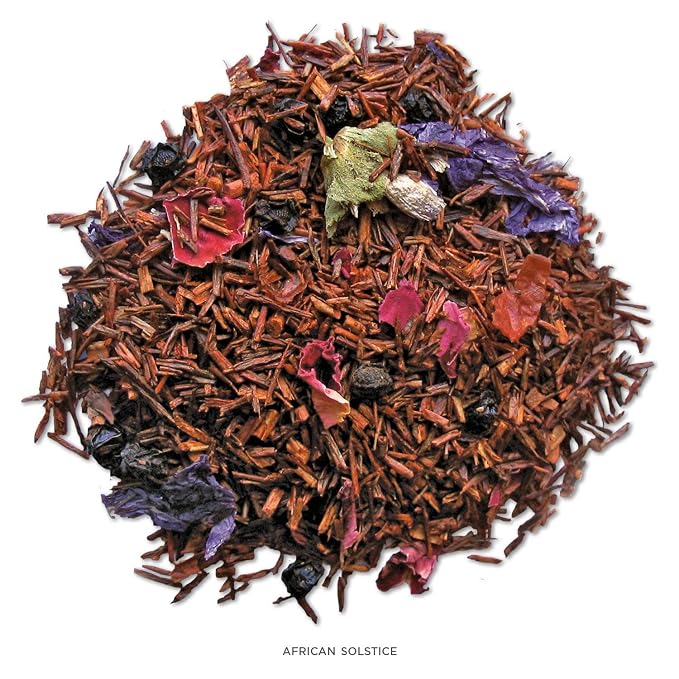 Tea Forte Premium Loose Leaf Tea Blend, Resealable 1 Pound Bag, Makes 160-175 Cups, African Solstice