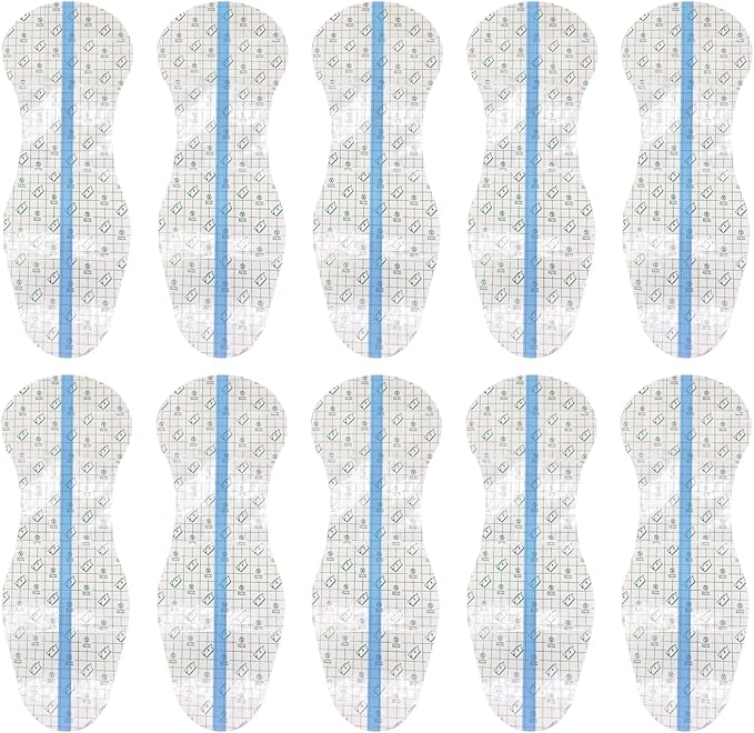 10Pcs Menstrual Pads for Swimming, Waterproof Thong Pads Panty Liners, Private Patches for Women Swimsuits and Lingerie Panty Liner/Barrier