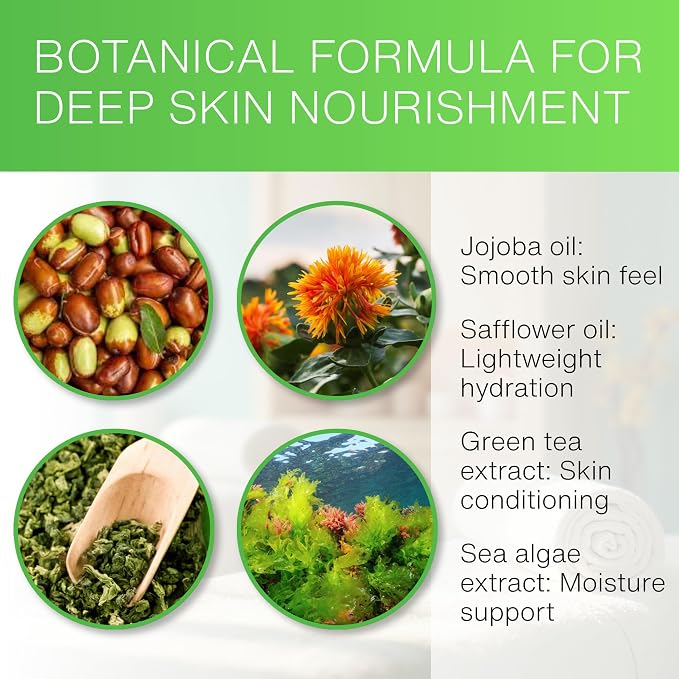 Bon Vital' Therapeutic Touch Massage Oil, 8oz Pump, Unscented Massage Oil for Massage Therapy With Olive Oil, Lightweight Non-Greasy Formula, Professional-Grade for Dry Skin and Sore Muscles