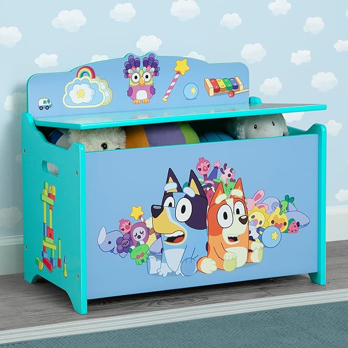 Delta Children – Bluey Deluxe Toy Box