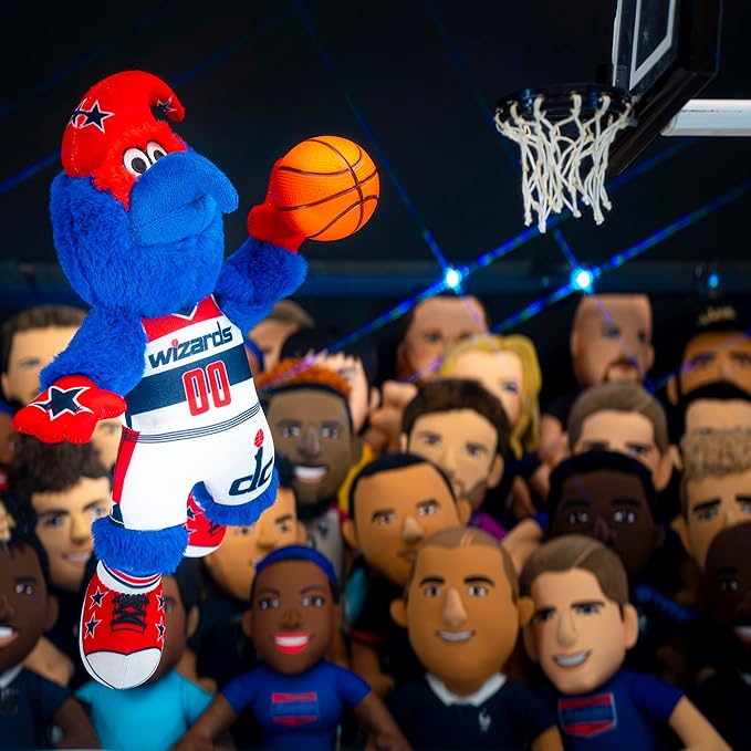 Bleacher Creatures NBA Unisex NBA 10-inch Mascot Plush Doll