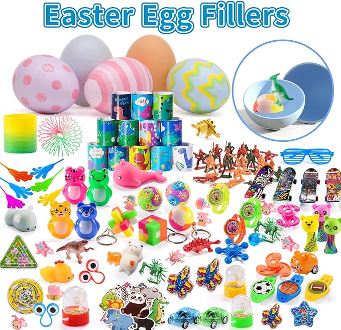300 PCS Party Favor for Kids Goodie Bags Stuffers, Prize Box Toys for Kids Classroom Bulk, Small Fidget Toys Pinata Fillers, Treasure Chest for Students Rewards, Carnival Prizes, Birthday Gifts
