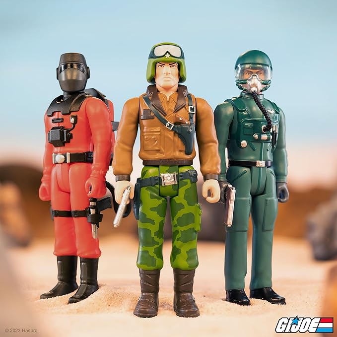 Super7 G.I. Joe Barbecue - 3.75" G.I. Joe Action Figure with Accessory Classic Cartoon Collectibles and Retro Toys