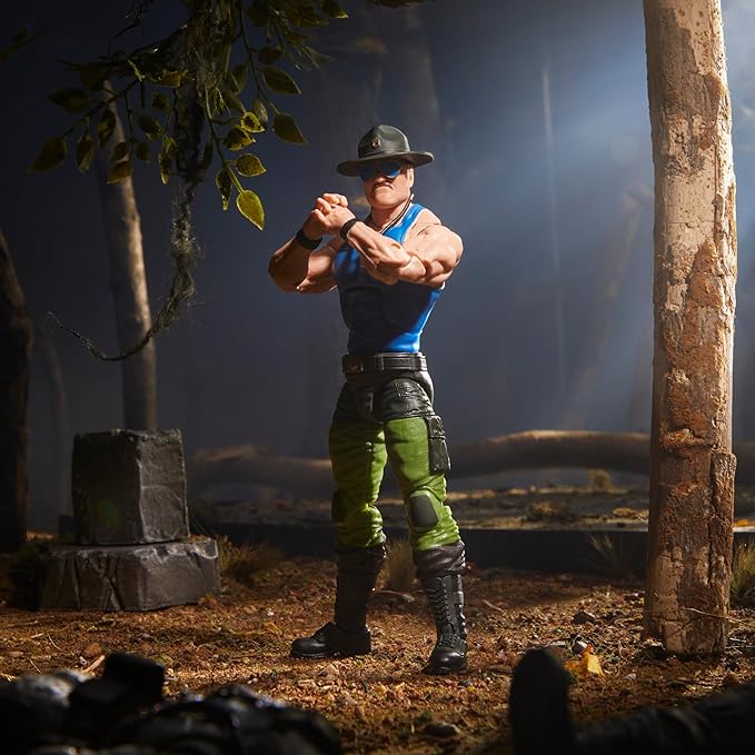 G.I. Joe Classified Series #129, Mad Marauders SGT Slaughter, Collectible 6 Inch Action Figure with 18 Accessories