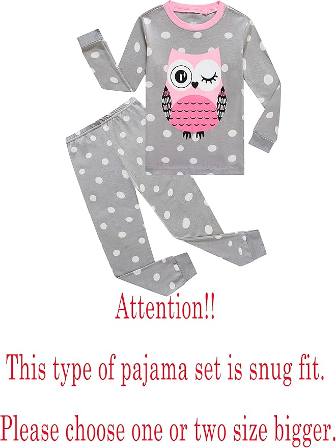 Family Feeling Little Boys Pajamas Sets 100% Cotton Long sleeve Pjs