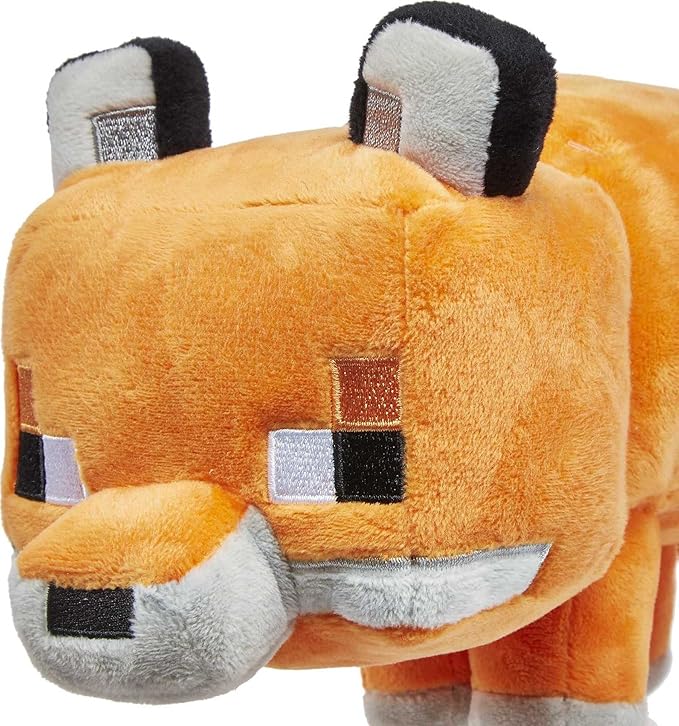 Mattel Minecraft Plush 8-in Character Dolls, Soft, Collectible Gift for Fans Age 3 and Older