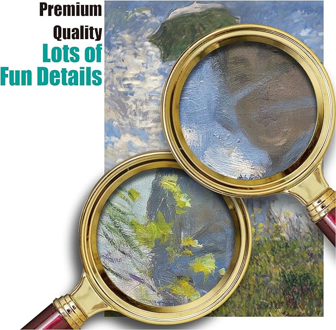 Antelope - 1000 Piece Puzzle for Adults, Woman with a Parasol - Madame Monet and Her Son, by Claude Monet - Officially Licensed, Jigsaw Puzzles 1000 Pieces, High Resolution, Matte Finish, No Dust
