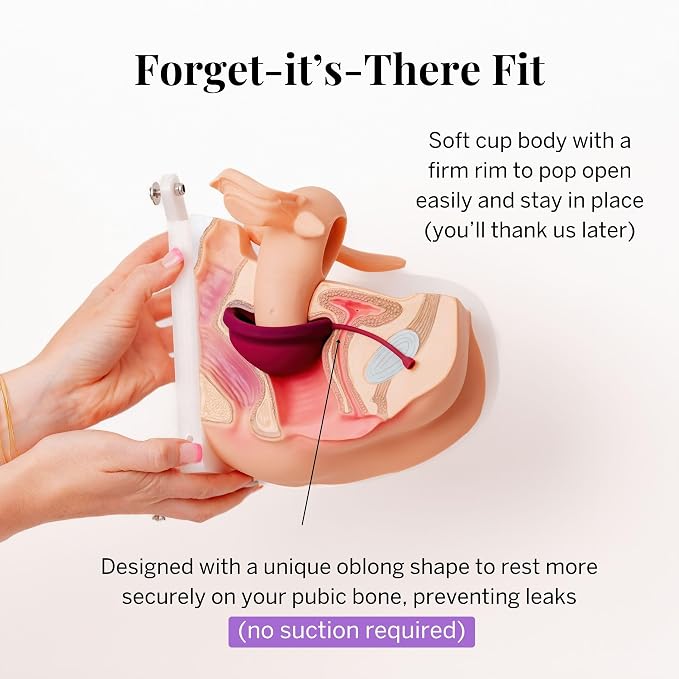 Pixie Menstrual Disc for Feminine Care - Ranked 1 for Best Tampon Alternative Period Disc - 100% Medical-Grade Silicone - Removes Like a Tampon - Wear 12 Hours - Capacity of 3 Tampons (Small)