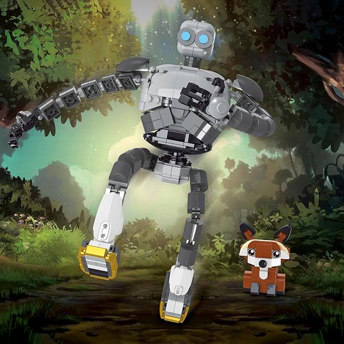 Wilder Robot Toy Building Set Compatible with Lego for Boys 8-14 Years, Action Figure Toys for Christmas,Halloween,Birthday Gift 604 pcs