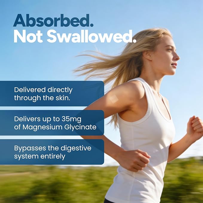 The Patch Remedy Magnesium Patch | Magnesium Glycinate | 30 Patches