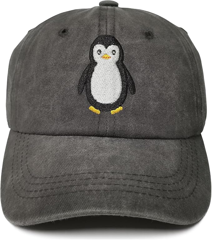 Embroidered Animal Baseball Hats for Boy and Girl